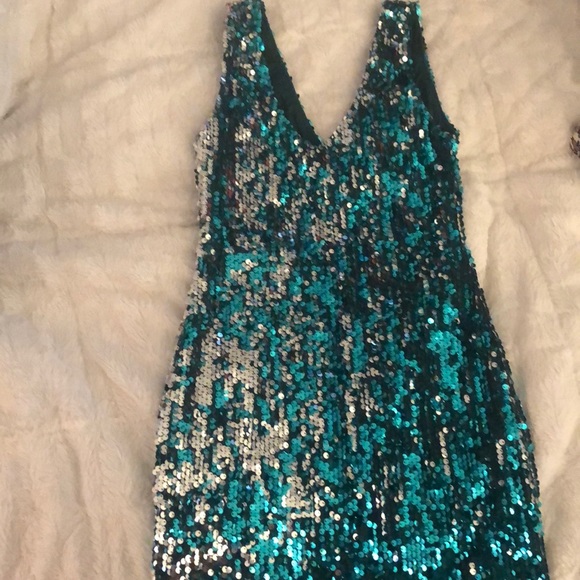 charlotte russe silver dress